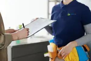 Commercial Cleaning Service scheduling