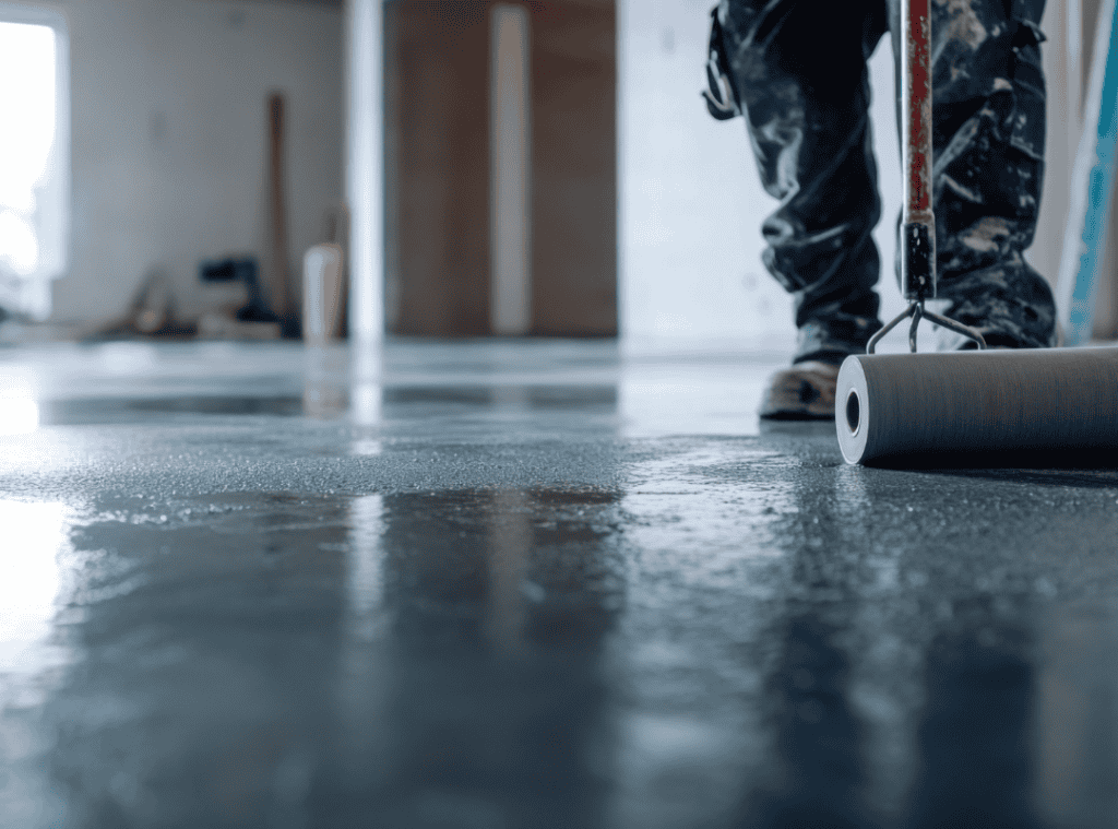 cement floor sealing