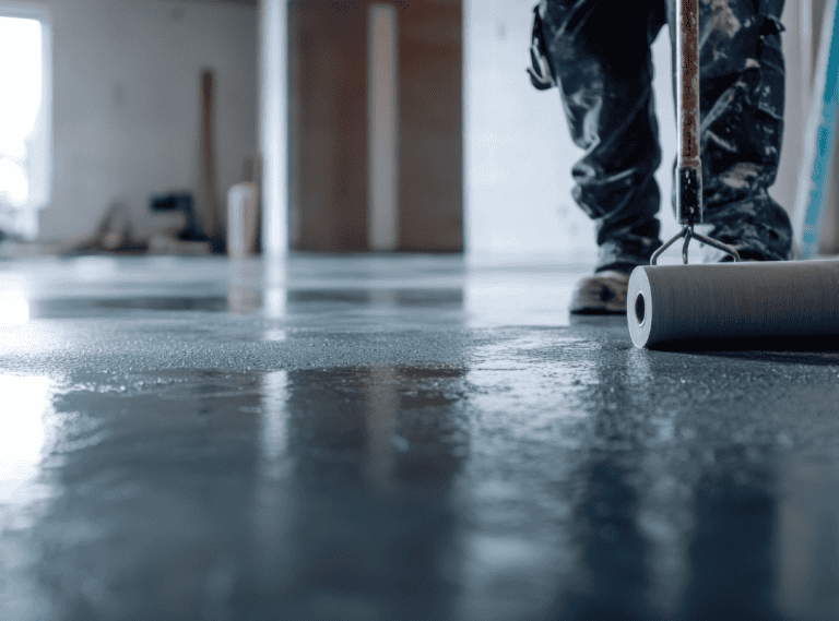 cement floor sealing